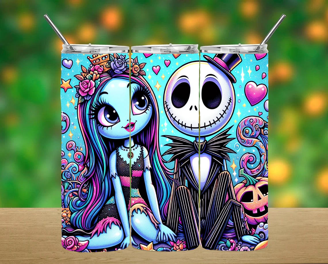 Nightmare Before Christmas Tumbler
