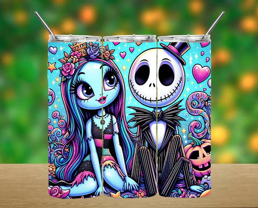 Nightmare Before Christmas Tumbler