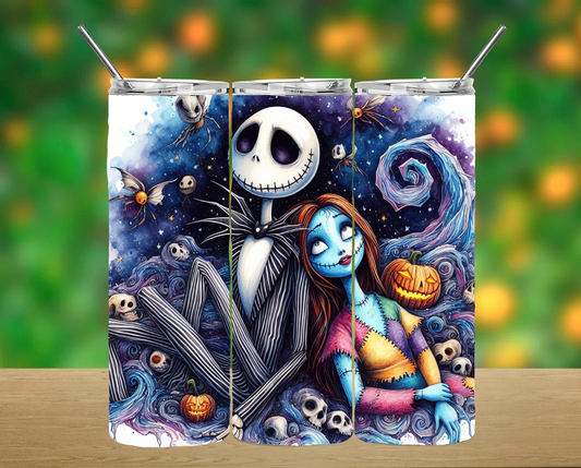 Nightmare Before Christmas Tumbler