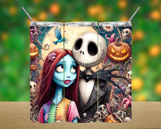 Nightmare Before Christmas Tumbler