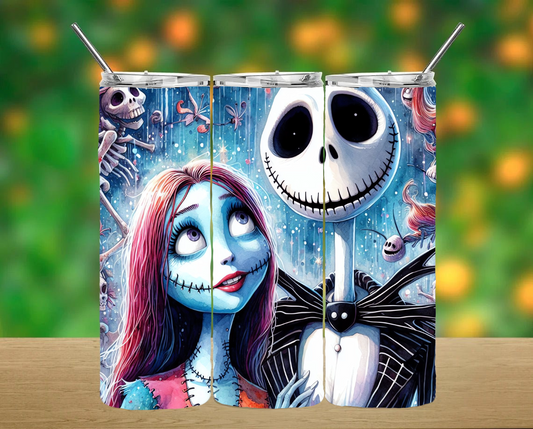 Nightmare Before Christmas Tumbler