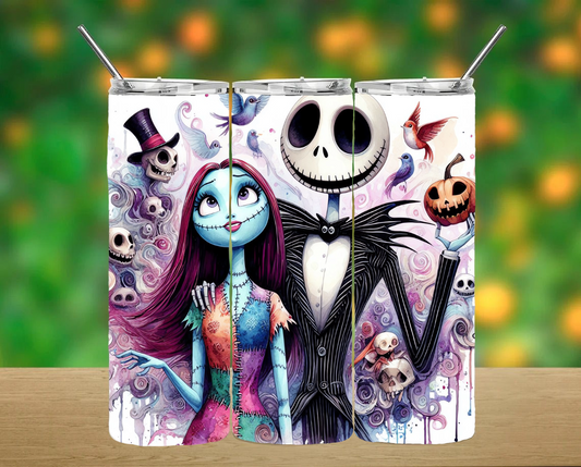 Nightmare Before Christmas Tumbler