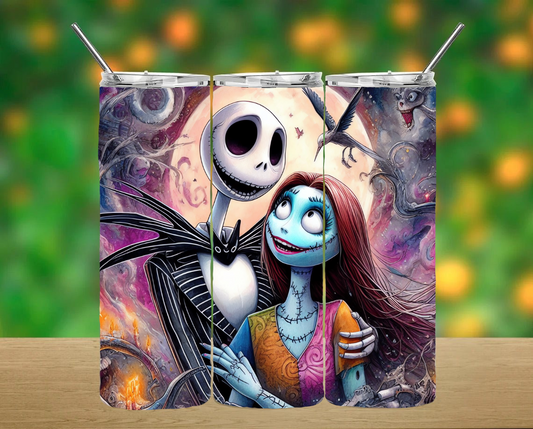 Nightmare Before Christmas Tumbler