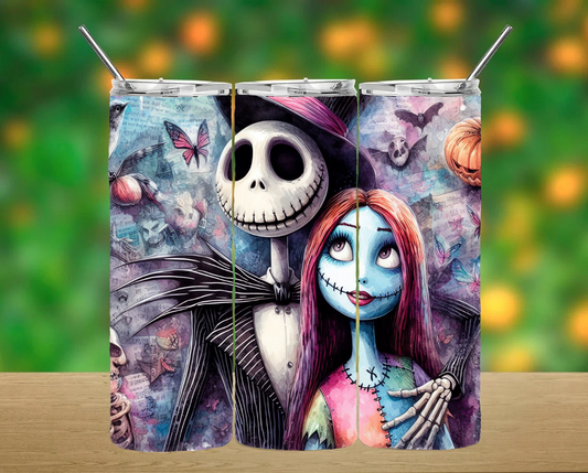 Nightmare Before Christmas Tumbler