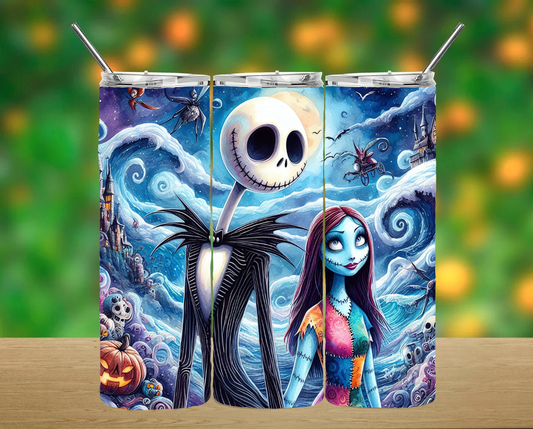 Nightmare Before Christmas Tumbler