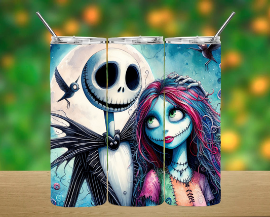 Nightmare Before Christmas Tumbler