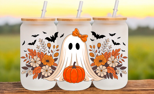 Halloween Glass Cup