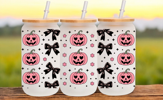 Halloween Glass Cup