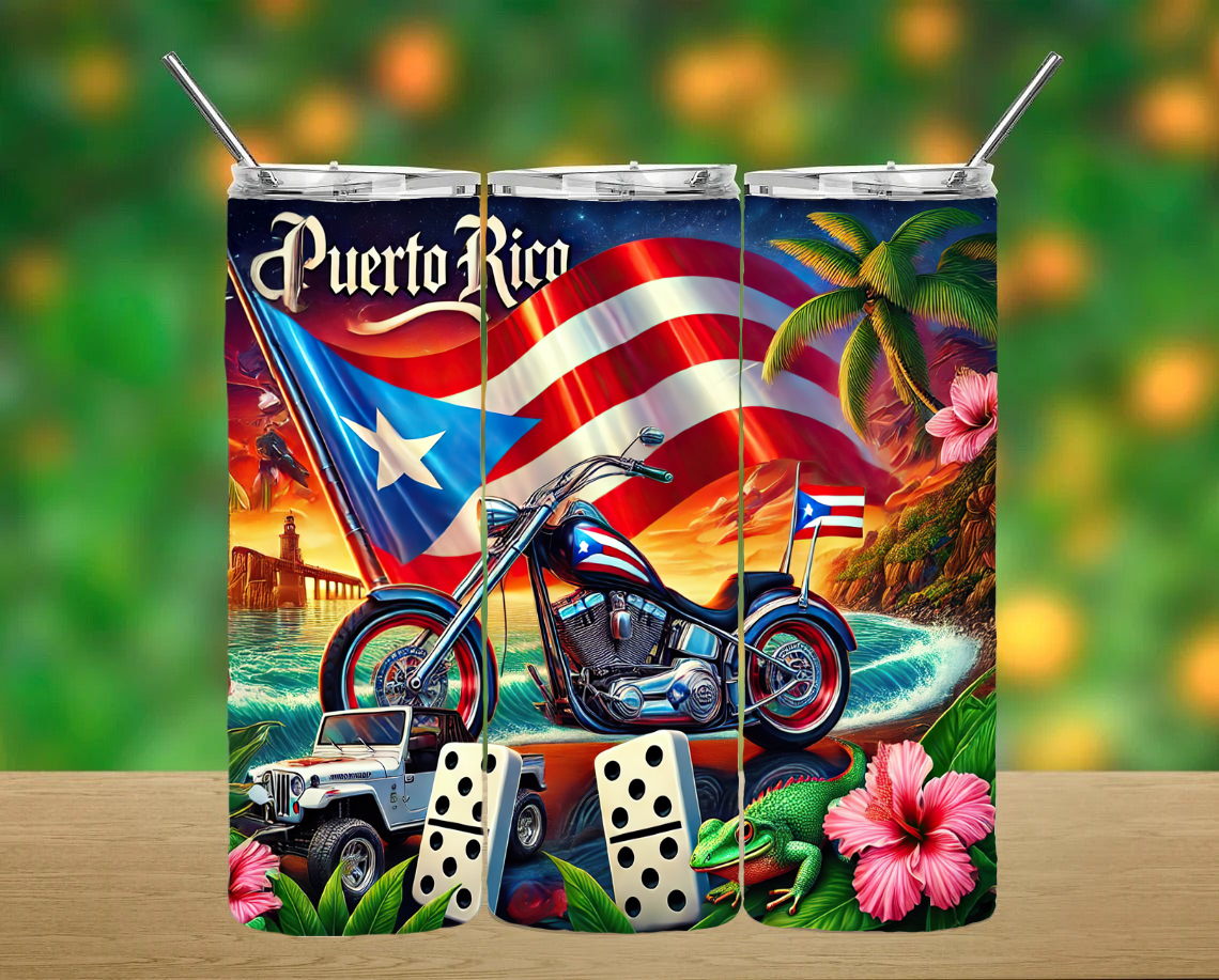 Puerto Rico Tumbler