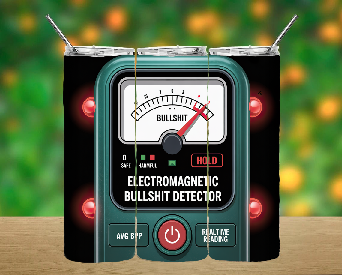 Bullshit Detector Tumbler