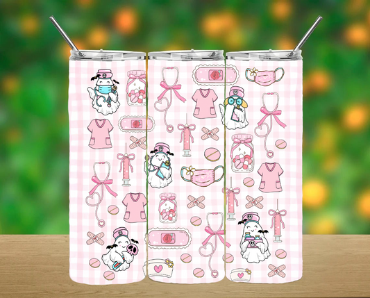 Spooky Nurse Tumbler