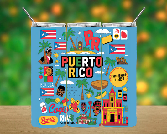Puerto Rico Tumbler