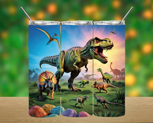 Dinosaur Tumbler