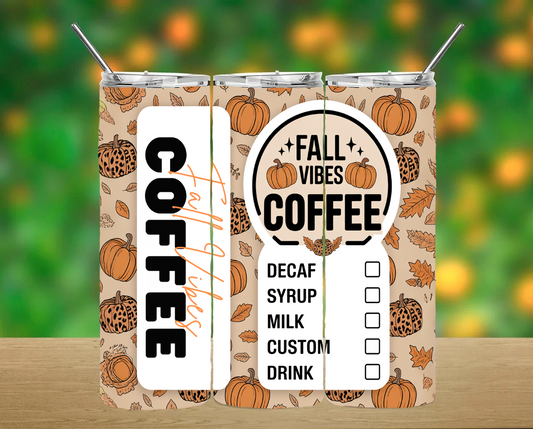 Fall Vibes Tumbler