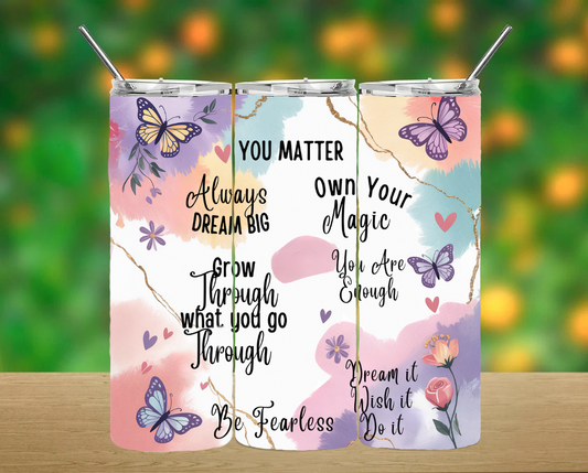 Inspirational Tumbler