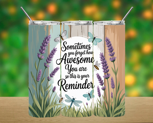 Inspirational Tumbler