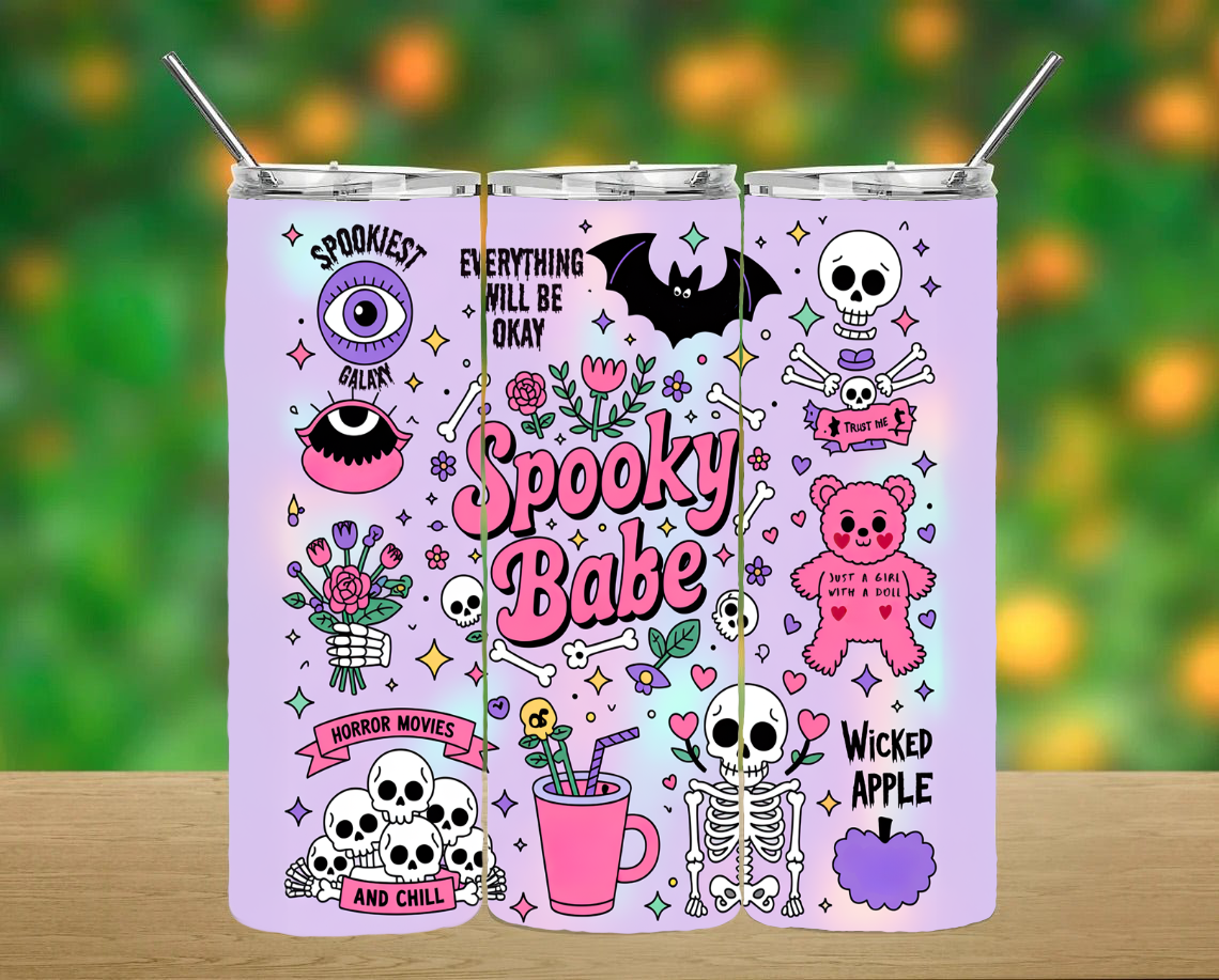Spooky Babe Tumbler