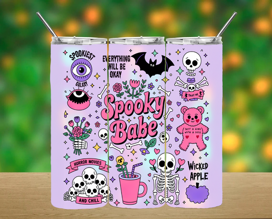 Spooky Babe Tumbler