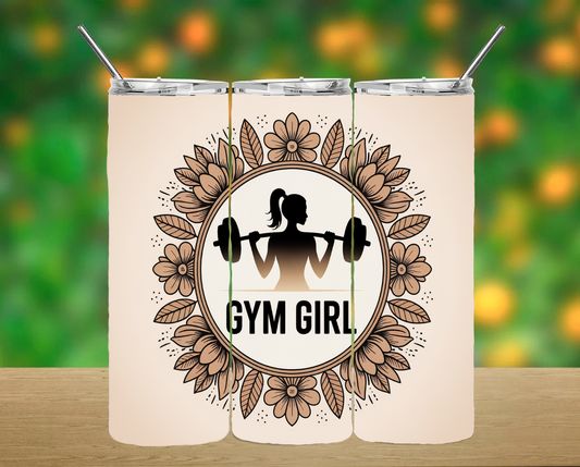 Gym Girl Tumbler