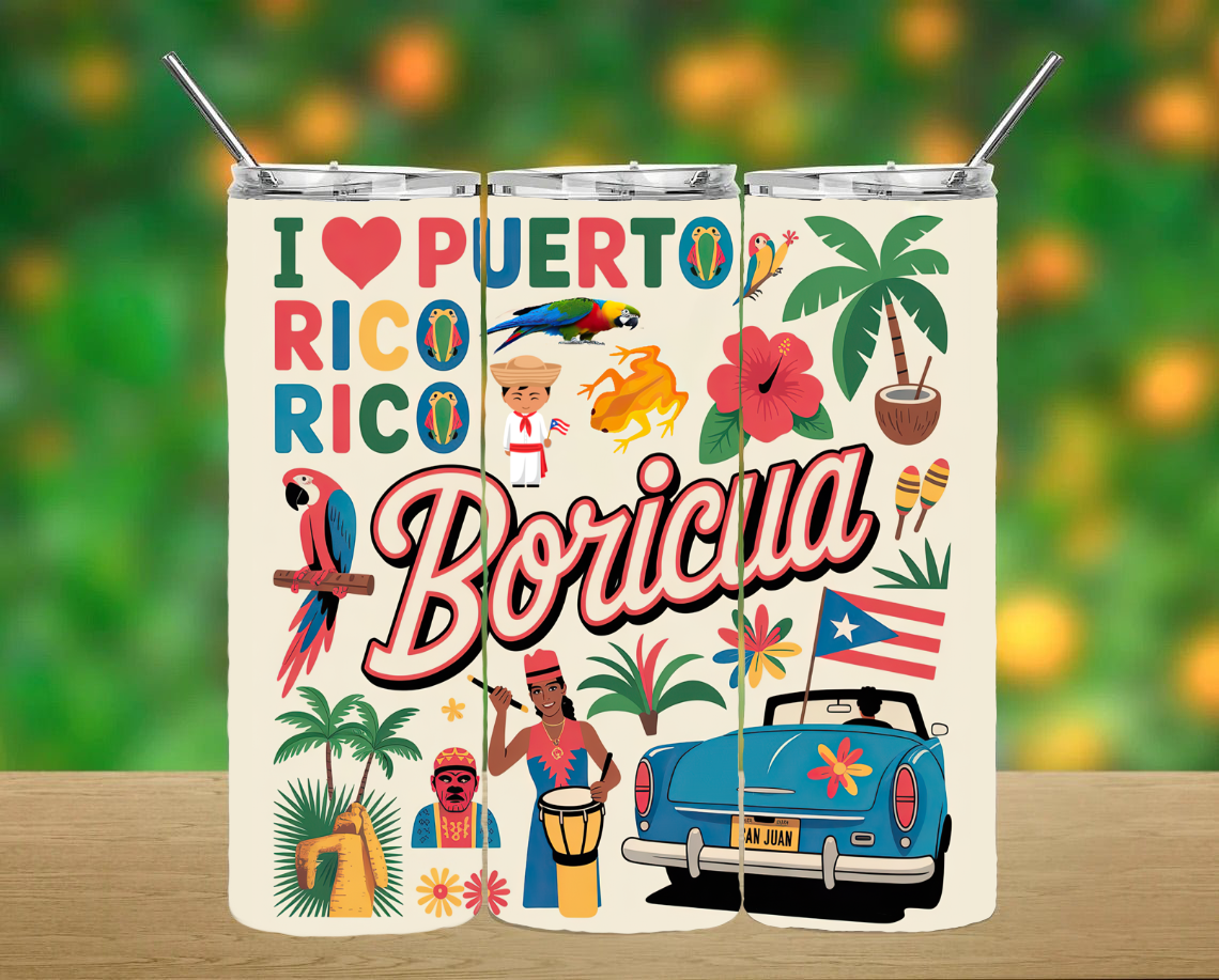 Puerto Rico Tumbler