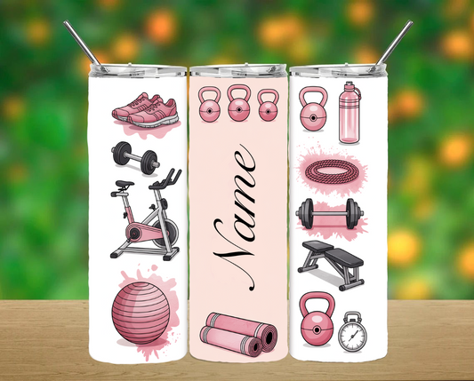 Gym Girl Tumbler