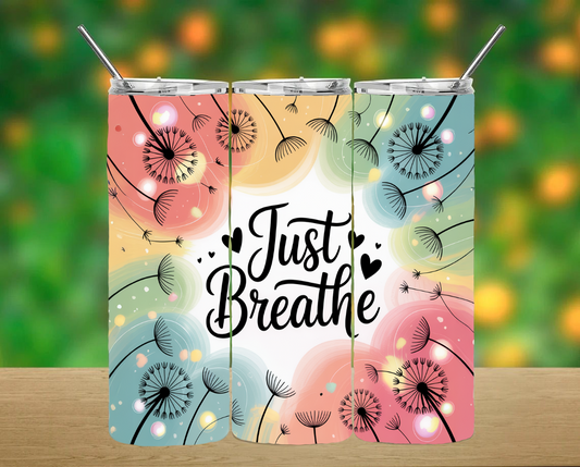 Just Breathe Tumbler