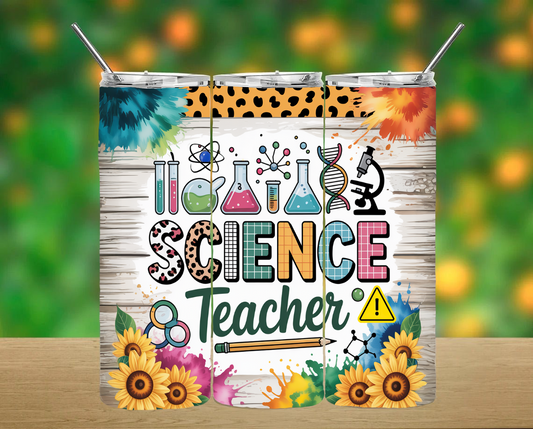 Science Teacher Tumbler