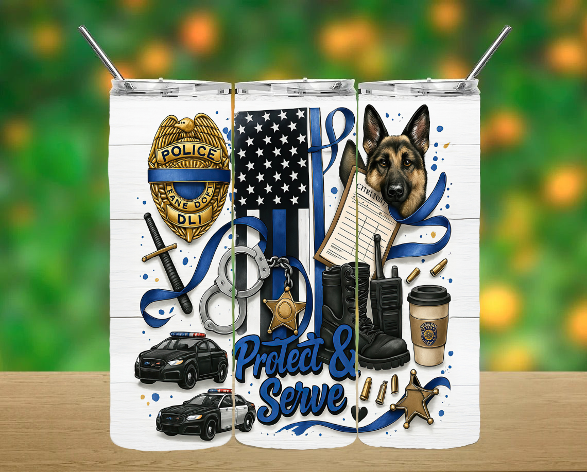 Police Tumbler