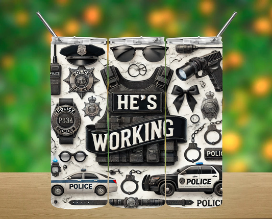 Police Tumbler