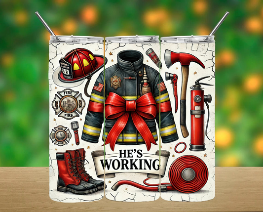 Fireman Tumbler