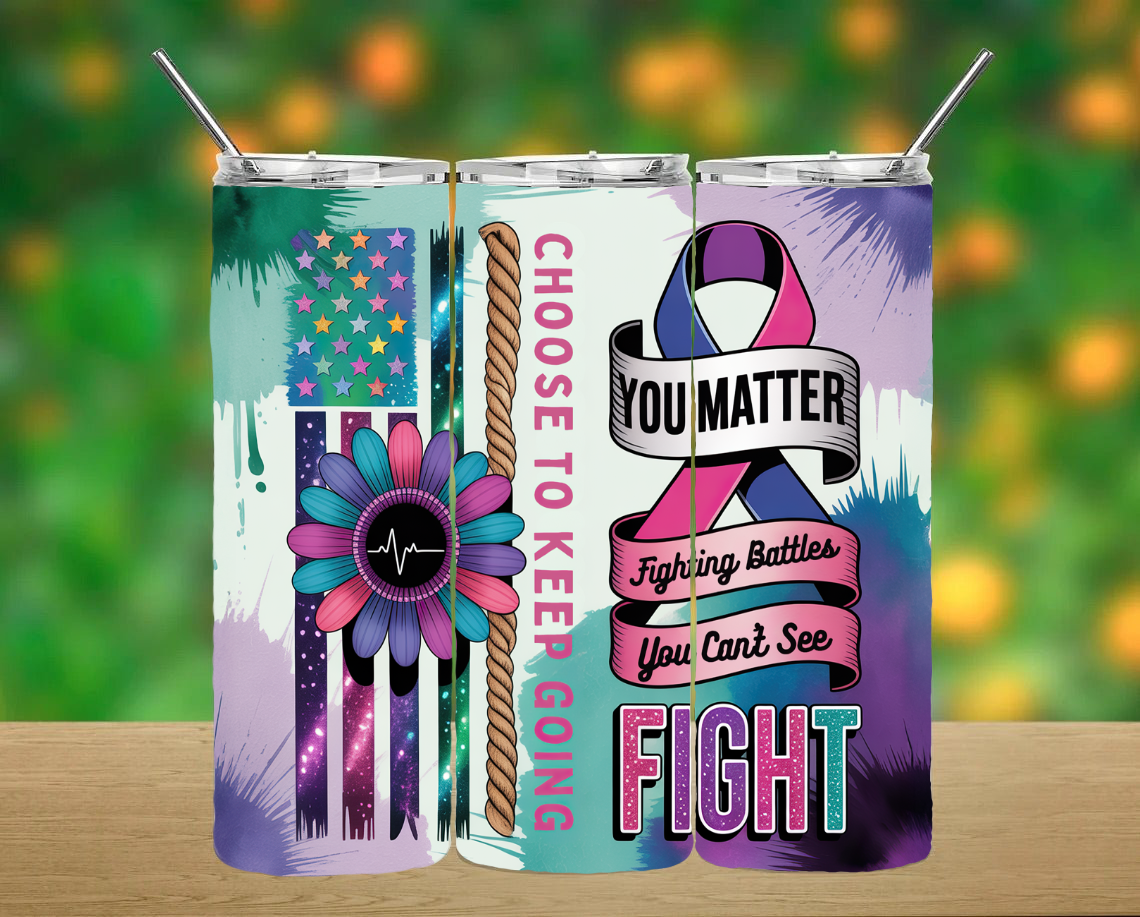 Suicide Awareness Tumbler