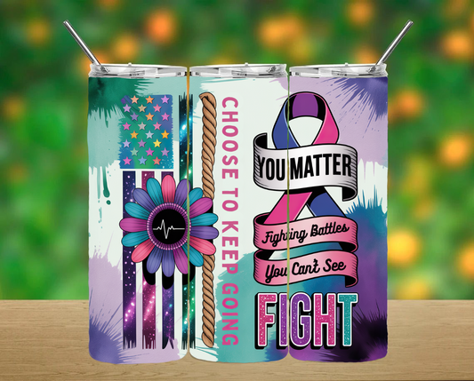 Suicide Awareness Tumbler