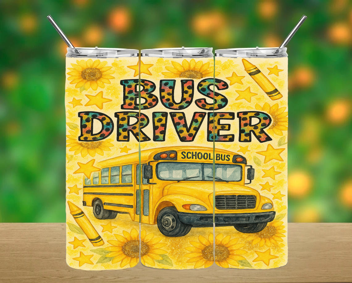 Bus Driver Tumbler
