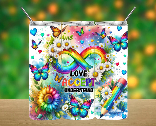 Autism Awareness Tumbler