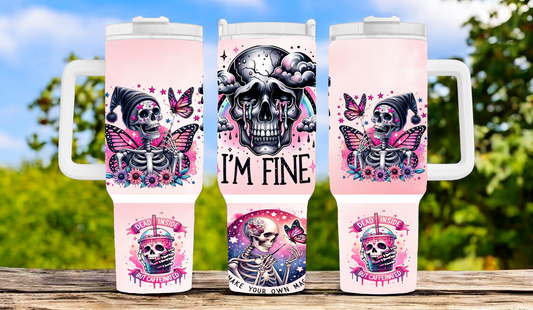 Skull 40oz Tumbler