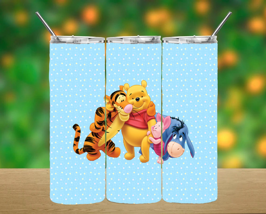 Pooh Bear and Friends Tumbler
