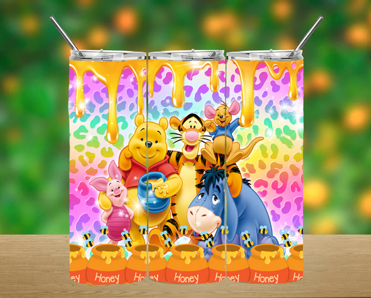 Pooh Bear and Friends Tumbler