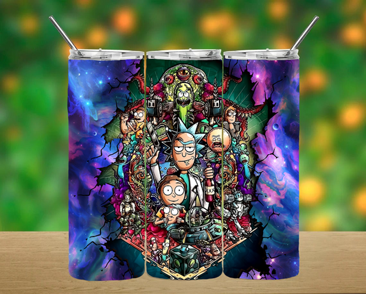 Rick and Morty Tumbler