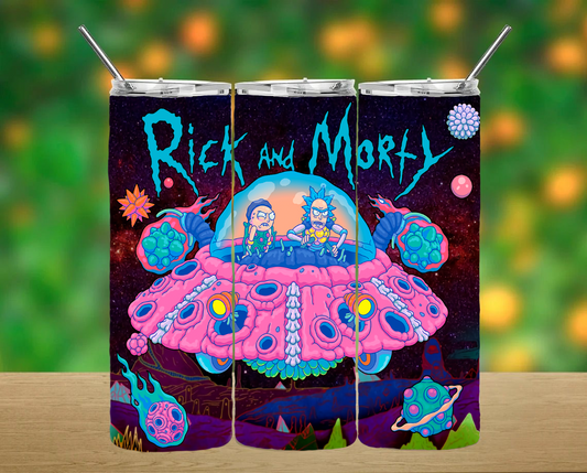 Rick and Morty Tumbler