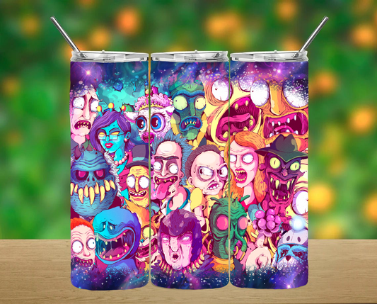 Rick and Morty Tumbler