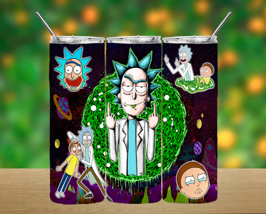 Rick and Morty Tumbler