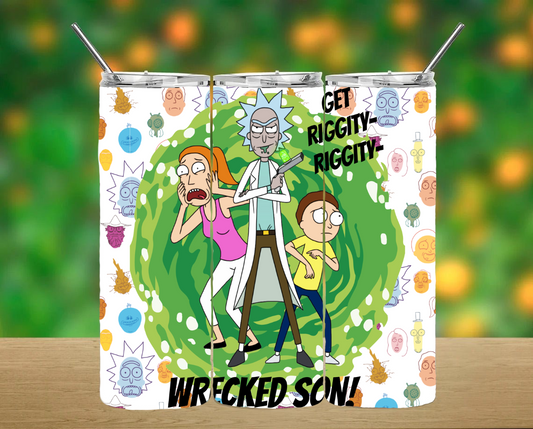 Rick and Morty Tumbler