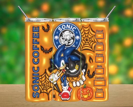 Halloween Sonic Tumbler