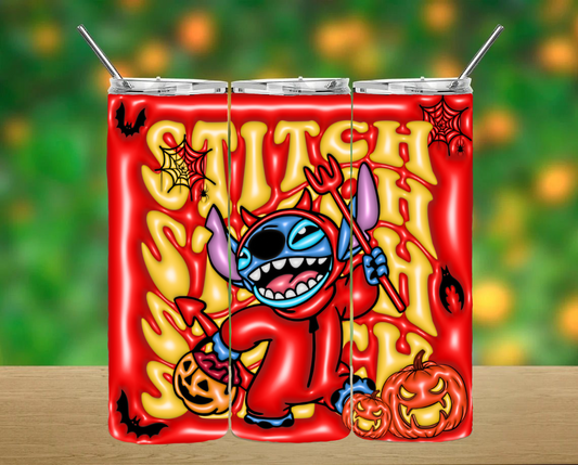 Halloween Stitch Tumbler
