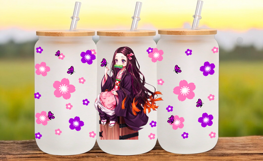 Demon Slayer Glass Cup