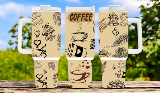 Coffee 40oz Tumbler