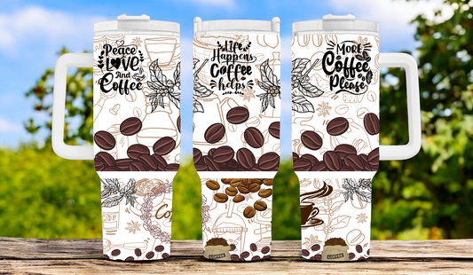 Coffee 40oz Tumbler