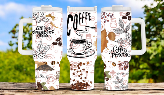 Coffee 40oz Tumbler