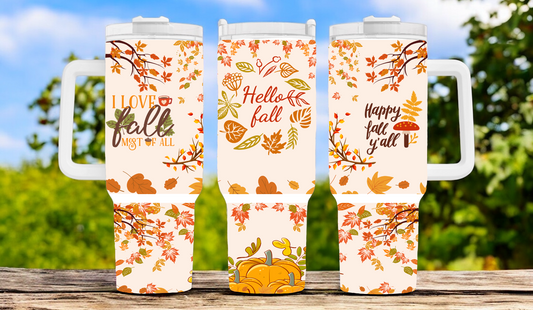 Fall 40oz Tumbler