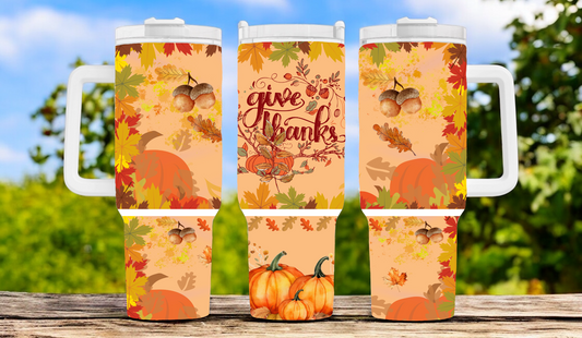 Fall 40oz Tumbler